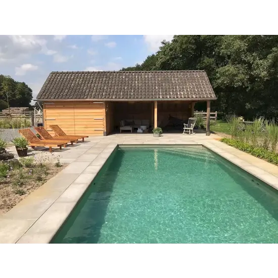 W'eau Zelfbouwpakket zwembad blokken - 7,00 x 3,50 x 1,50 m