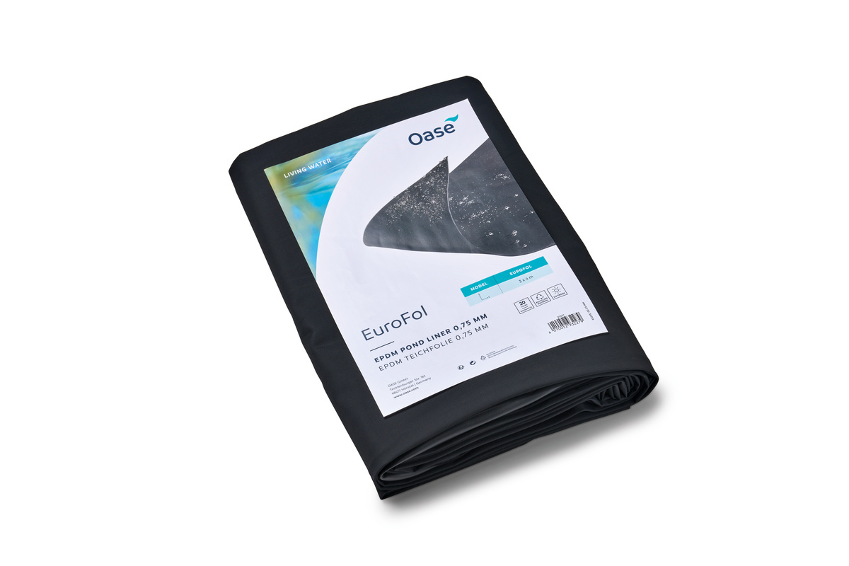 Oase EuroFol EPDM Pre-Packed vijverfolie 0,75 mm / 4 x 3m - Oase afbeelding