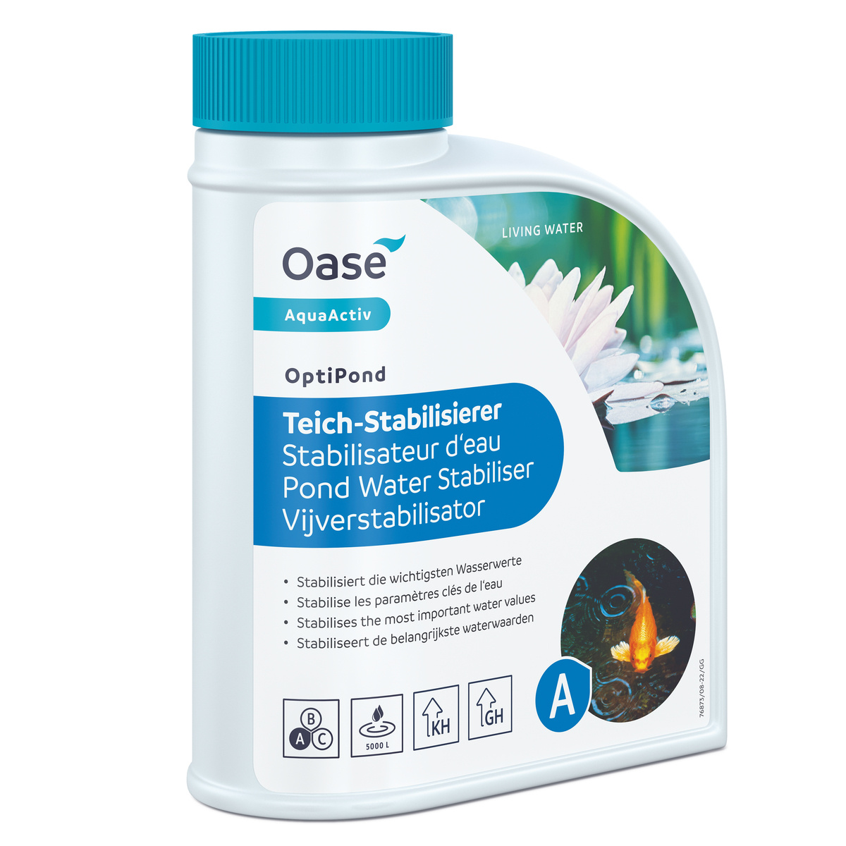 Oase AquaActiv OptiPond 640 g (500 ml) stabilisatie - Oase afbeelding