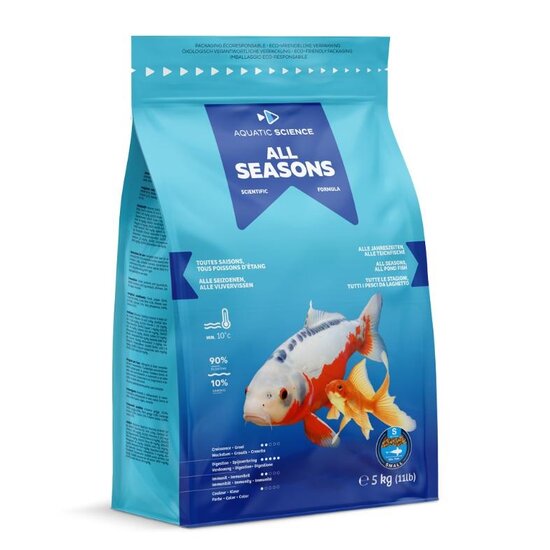 Aquatic Science All Seasons Small 5Kg - Aquatic Science