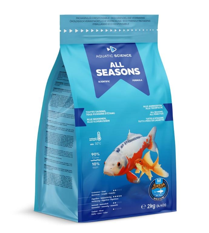 Aquatic Science All Seasons Medium 2Kg - Aquatic Science afbeelding
