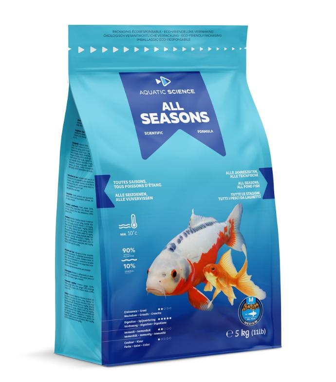 Aquatic Science All Seasons Medium 5Kg - Aquatic Science afbeelding