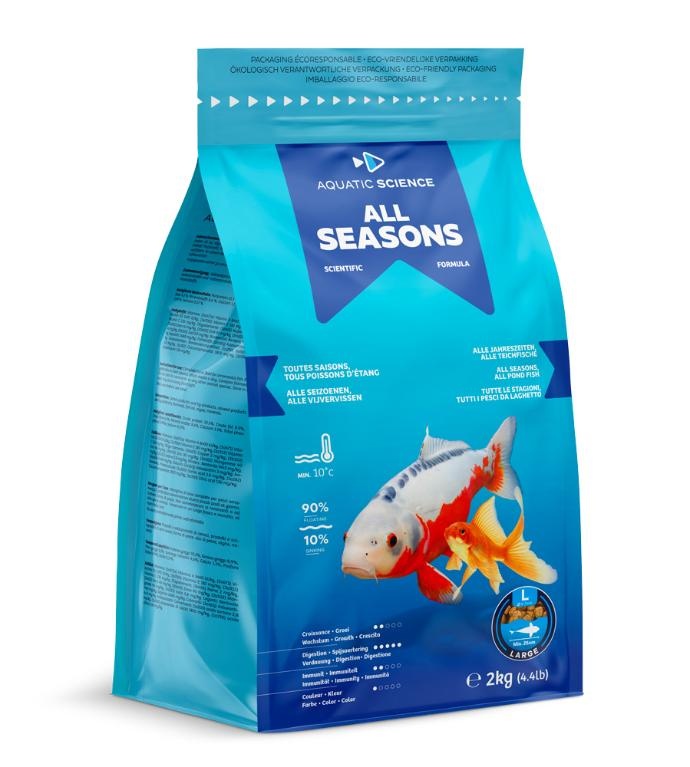 Aquatic Science All Seasons Large 2Kg - Aquatic Science afbeelding