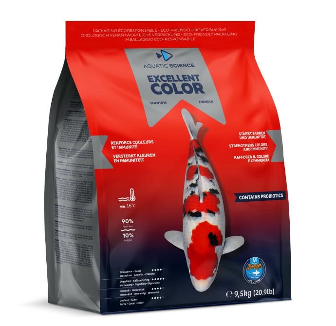 Aquatic Science Excellent Color Medium 9,5Kg - Aquatic Science afbeelding