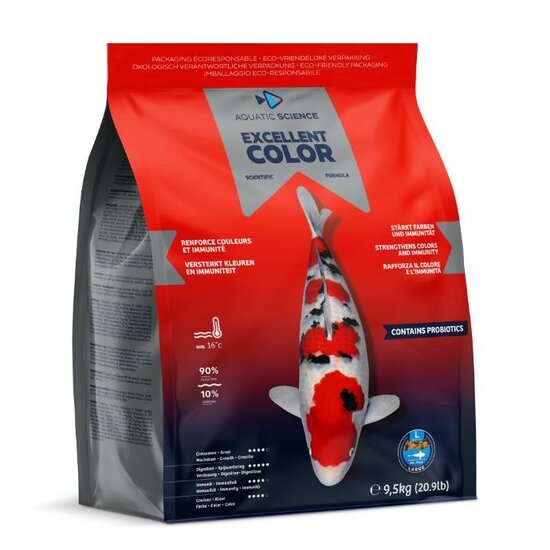 Aquatic Science Excellent Color Large 9,5Kg - Aquatic Science