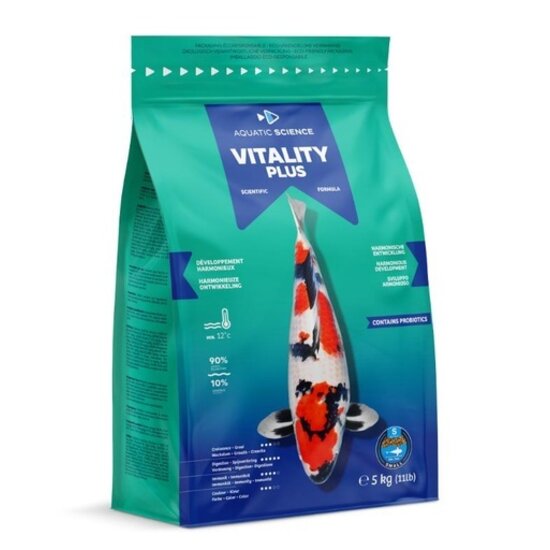Aquatic Science Vitality Plus Small 5Kg - Aquatic Science