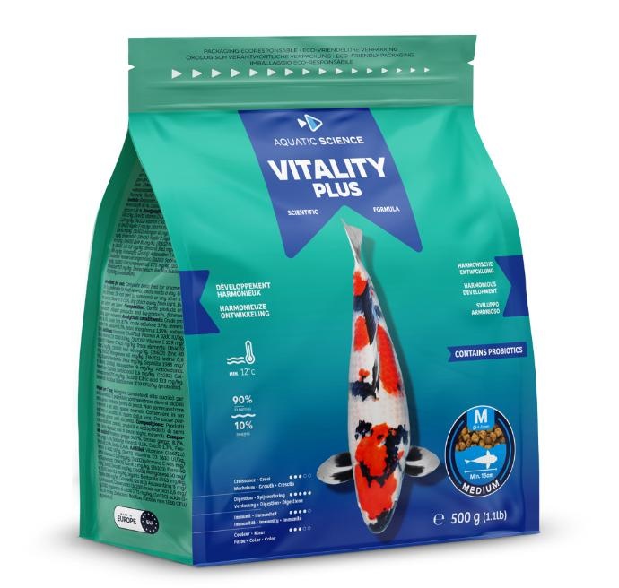 Aquatic Science Vitality Plus Medium 0,5Kg - Aquatic Science afbeelding