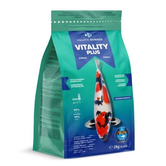 Aquatic Science Vitality Plus Large 5Kg - Aquatic Science