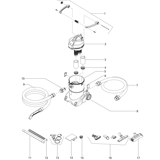 Oase PondoVac 4  vijver- en zwembadstofzuiger - Oase