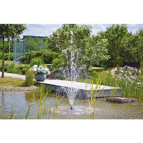 Oase Fontein sproeikop Vulkaan 43 - 3 zilver - Oase