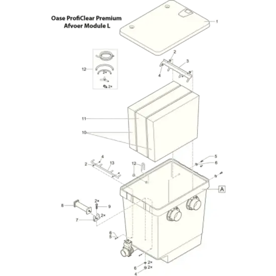 Oase ProfiClear Premium Module L voor helder vijverwater - Oase
