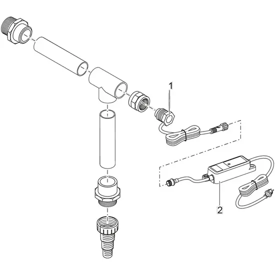 Oase Muurspuwer LED Set Verlichting - Oase