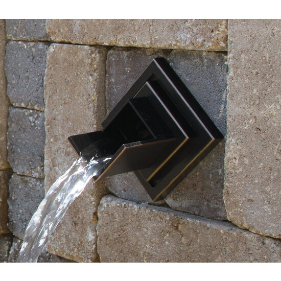 Oase Waterspuwer muur Ruit Brons - Oase