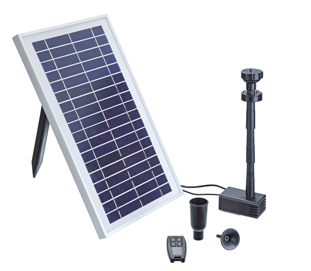 Oase Pontec PondoSolar 600 Control Solar Fonteinset afbeelding