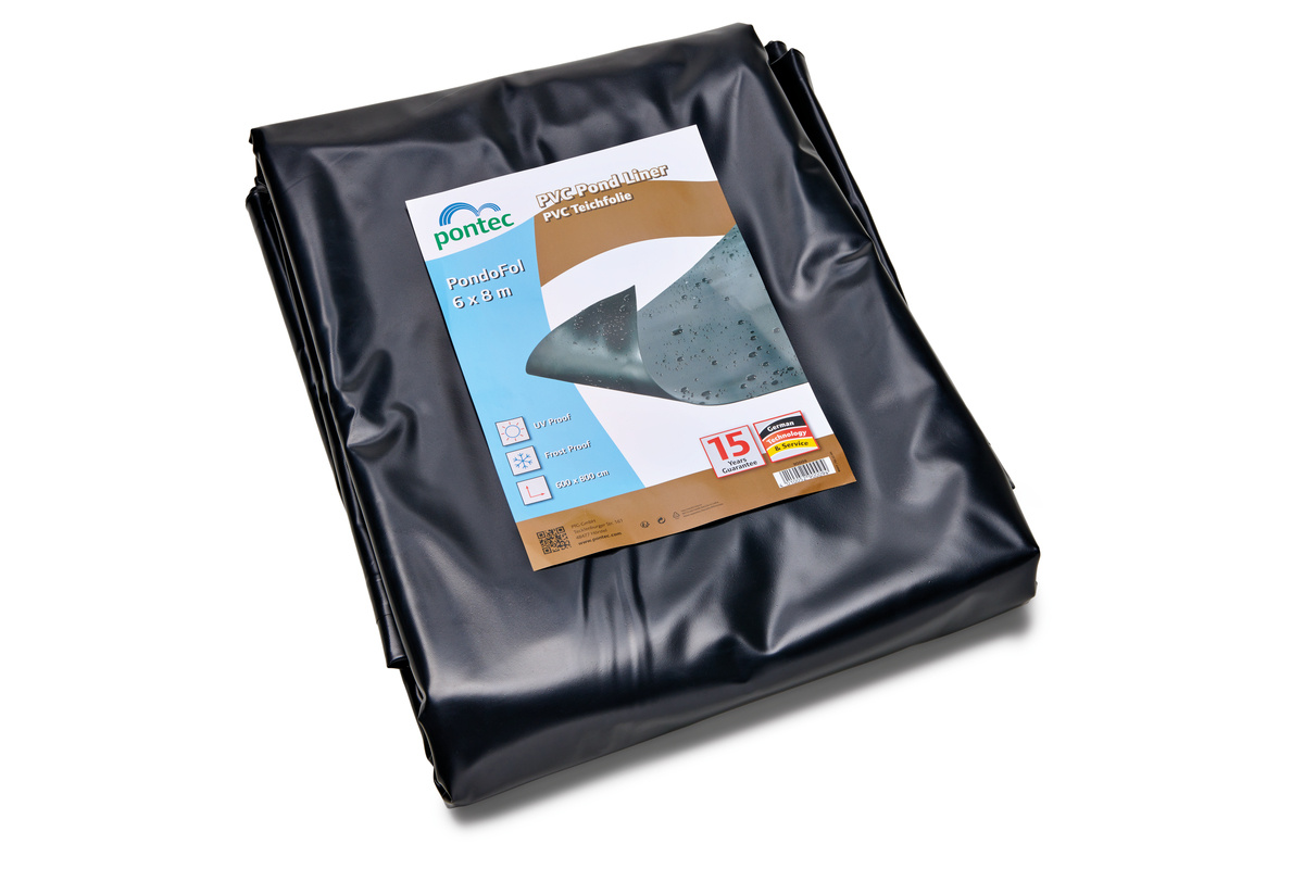 Oase Pontec zwart Pre-Packed 0.5 mm / 6 x 8 m - Oase afbeelding