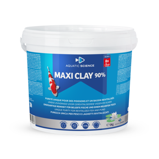 Aquatic Science Maxi-Clay 90% 3 Kg - Aquatic Science