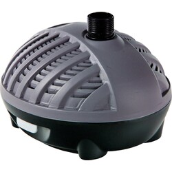 Fonteinpomp Buiten 2500 L/u Grijs/zwart - Heissner