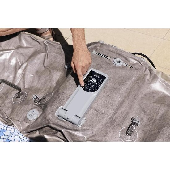 Lay-Z Spa Rome smart airjet 6 bruin marble - Lay-Z