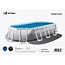 W'eau Solar cover ovaal - 485 x 360 cm (zeilmaat 479 x 354) - Zwart/Blauw - W'eau