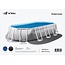 W'eau Solar cover ovaal - 503 x 274 cm (zeilmaat 482 x 251) - Zwart/Blauw - W'eau