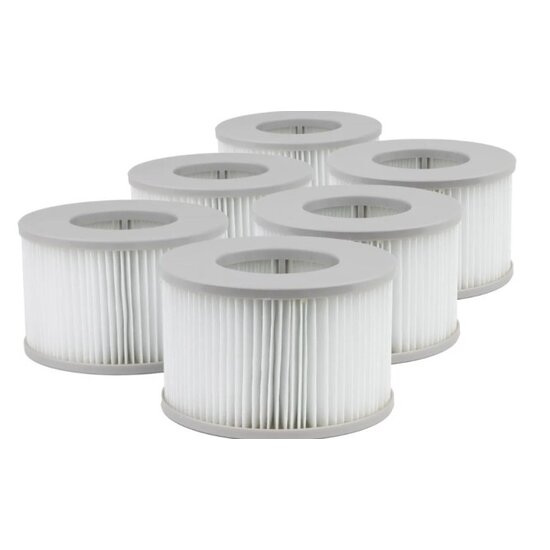 W'eau Spa filter 6 stuks - MSpa