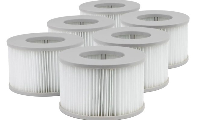W'eau MSpa spa filter - 6 stuks afbeelding