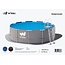 W'eau Solar cover rond - 183 cm (zeilmaat 155) - Zwart/Blauw - W'eau