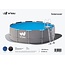 W'eau Solar cover rond - 320 cm (zeilmaat 314) - Zwart/Blauw - W'eau