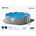 W'eau Solar cover rond - 360 cm (zeilmaat 354) - Zwart/Blauw - W'eau