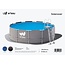 W'eau Solar cover rond - 366 cm (zeilmaat 356) - Zwart/Blauw - W'eau