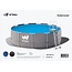 W'eau Solar cover rond - 420 cm (zeilmaat 414) - Zwart/Blauw - W'eau