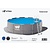 W'eau Solar cover rond - 488 cm (zeilmaat 470) - Zwart/Blauw - W'eau