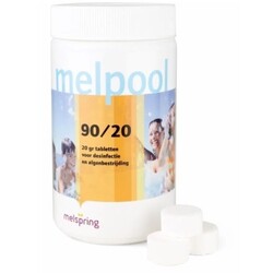 Melpool kleine chloortabletten 20 grams 1 kg