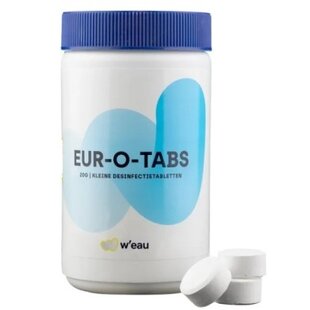 Kleine chloortabletten 20 grams - 1 kg