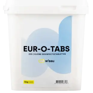 Kleine chloortabletten 20 grams - 5 kg