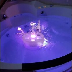 Drijvende spa bar met ledverlichting - W'eau