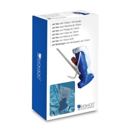 W'eau Jet Vac stofzuiger set met telescopische steel