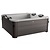 W'eau MSpa Tribeca frame spa - 6 persoons