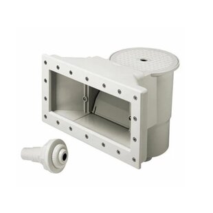 Skimmer brede zuigmond wit + inspuiter - Kokido