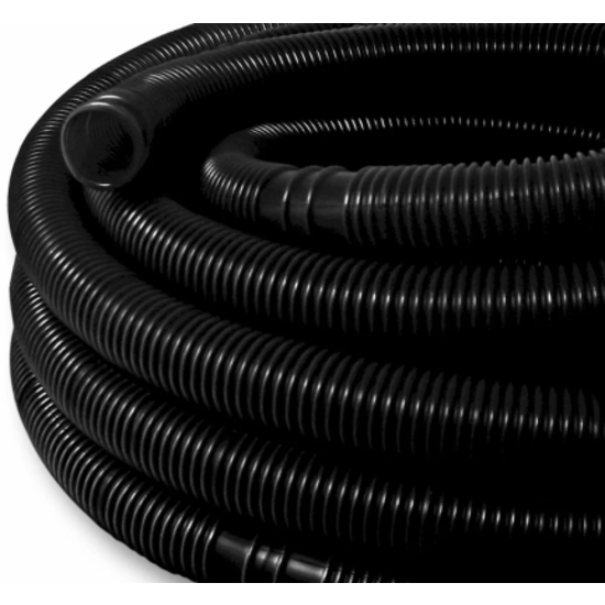 W'eau Zwembadslang zwart 38 mm - 2 meter