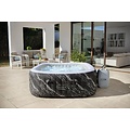 Lay-Z Spa Hollywood Luxe airjet 6 zwart 4-5 persoons - Lay-Z