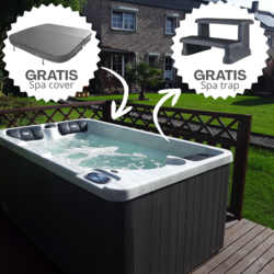 W'eau professionele Spa 3 persoons
