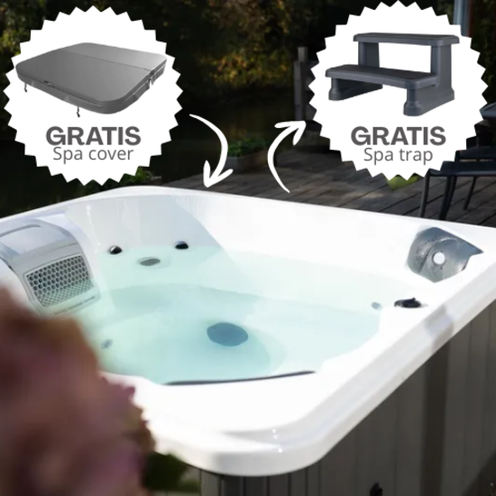 W'eau W'eau professionele Spa 4 persoons - Skye