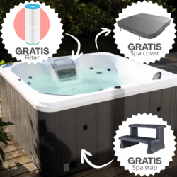 W'eau professionele Spa 6 persoons