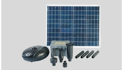 Zonnepanelen voor uw vijver!
