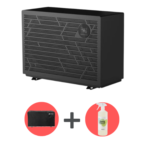 W'eau Full Inverter 20 zwembad warmtepomp - 13,5 kW - W'eau + Gratis beschermhoes &amp; Heater Cleaner afbeelding