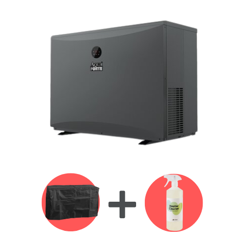 AquaForte Mr. Inversmart 9kW warmtepomp AquaForte + Gratis winterhoes &amp; Heater Cleaner afbeelding