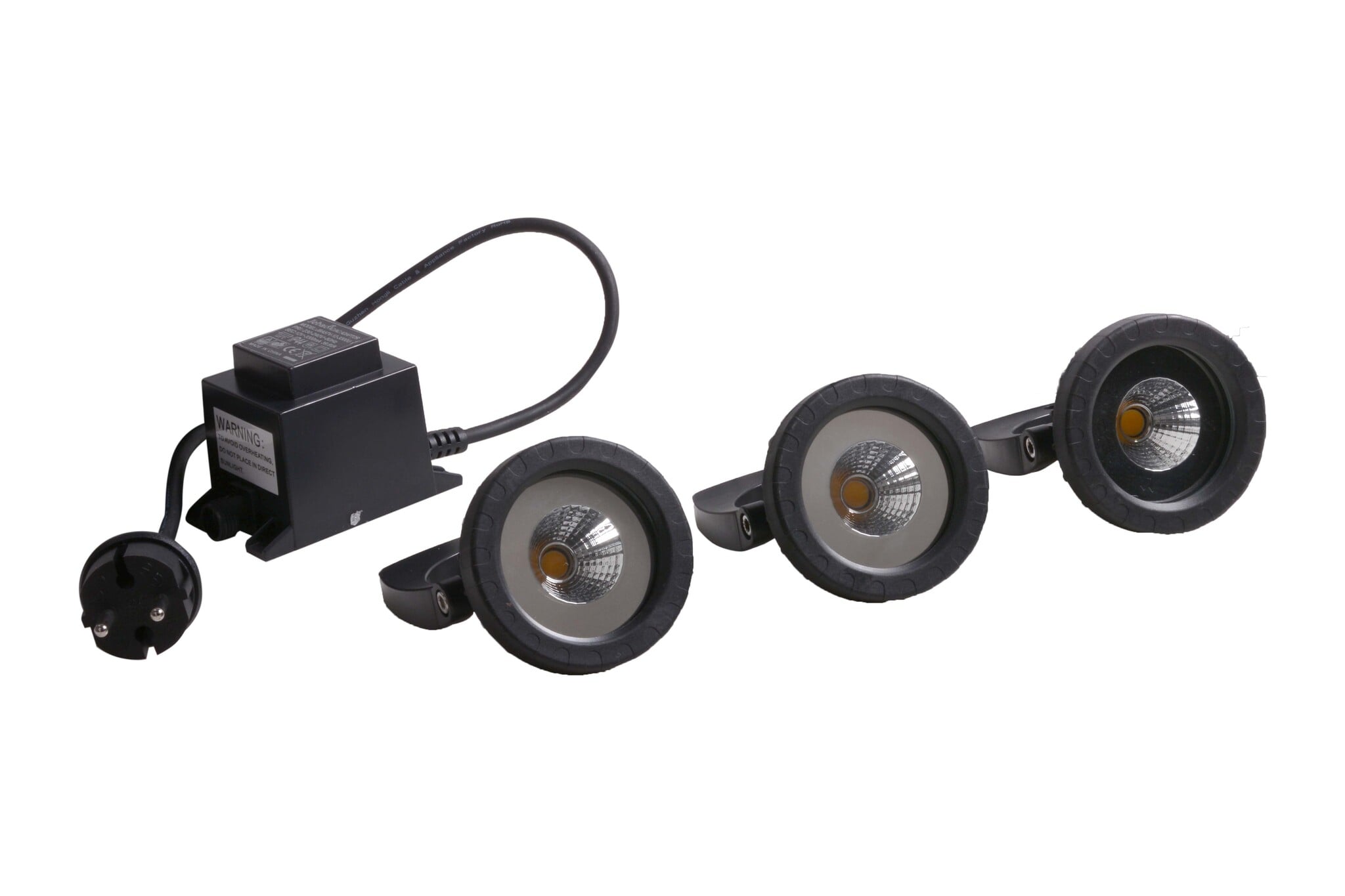 AquaForte verlichtingset fontein 3 x 6 Watt - AquaForte afbeelding