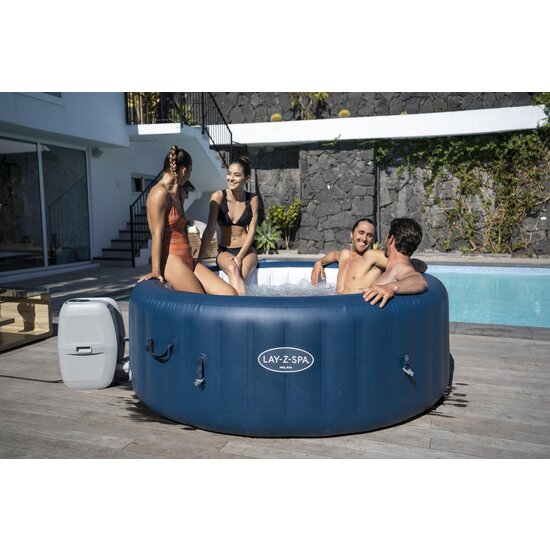 Bestway Lay-Z-Spa Milan Plus 4-6 Persoons Jacuzzi - Bestway
