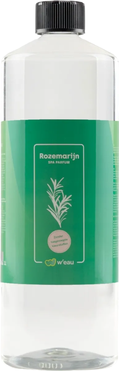 W'eau Spa geur - rozemarijn - 1 liter - W'eau afbeelding
